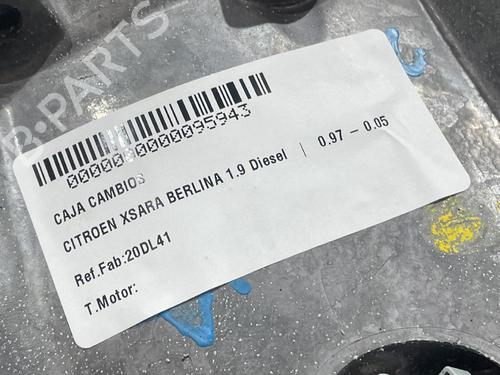 Gearbox CITROËN XSARA Coupe (N0)  | BP31684166M3 
