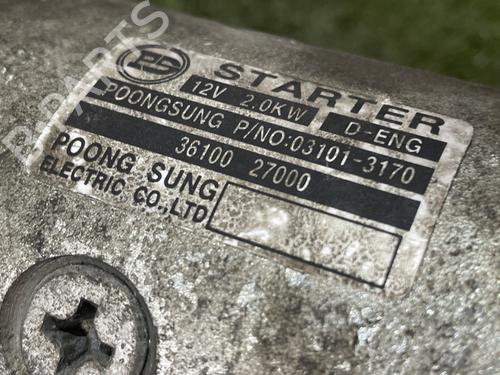 Used Starter Starter HYUNDAI TRAJET (FO) [1999-2008] 31680743 31680743