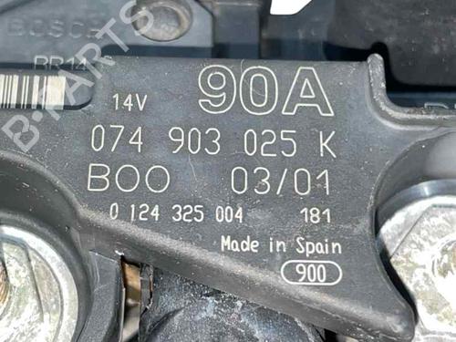 Generator Generator VW LT 28-46 II Platform/Chassis (2DC, 2DF, 2DG, 2DL, 2DM) 2.5 TDI (90 hp) 34236645 34236645