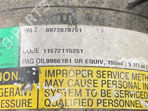 AC compressor HONDA CIVIC VII Hatchback (EU, EP, EV) 1.7 CTDi (EP4, EU9) | BP31681951M34 