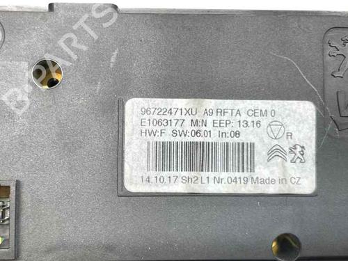 Climate control PEUGEOT 2008 I (CU_) 1.6 HDi | BP29582960I5 