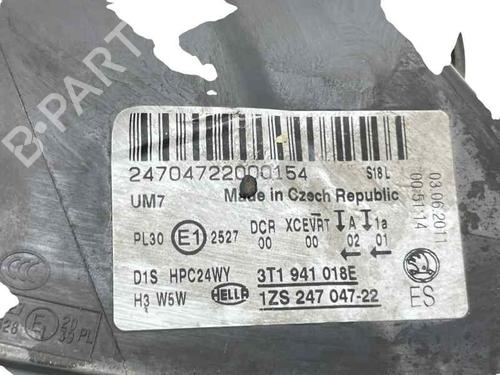 Right headlight SKODA SUPERB II (3T4) 2.0 TDI | BP30270821C29  - Image 5