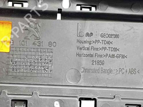 Air vent PEUGEOT 3008 II SUV (MC_, MR_, MJ_, M4_) 1.5 BlueHDi 130 | BP32227191I21 