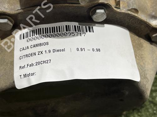 Used Gearbox Gearbox CITROËN ZX (N2) [1991-1999] 31684104 31684104