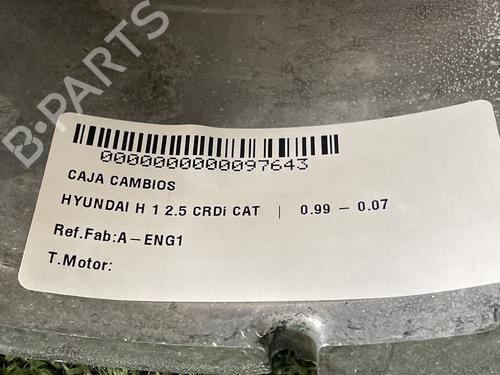 Gearbox HYUNDAI H-1 / STAREX Bus (A1)  | BP31684592M3 