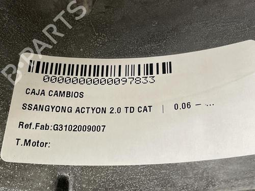Gearbox SSANGYONG ACTYON I | BP31684658M3 - Image 6