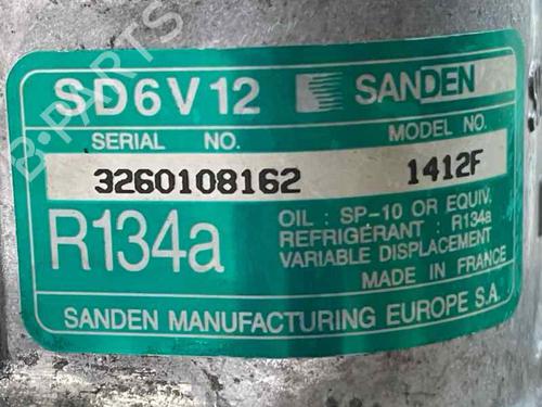 AC compressor PEUGEOT 206 Saloon 1.6 16V | BP31870844M34 