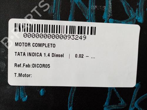 Engine TATA INDICA  | BP31683882M1 