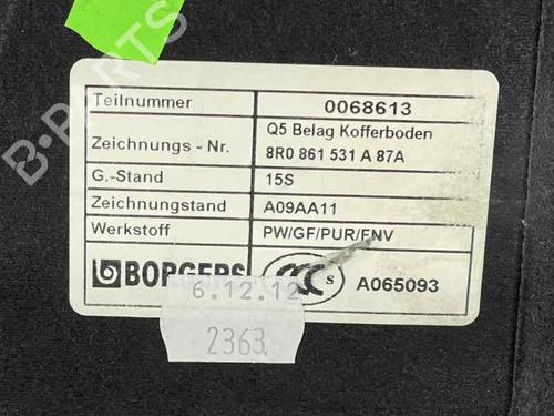 Used Luggage compartment floor Luggage compartment floor AUDI Q5 (8RB) [2008-2019] 31683566 31683566