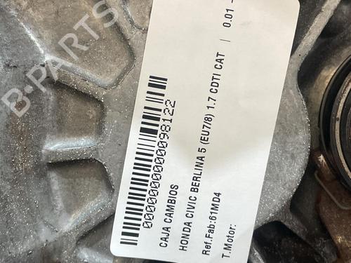 Gearbox HONDA CIVIC VII Hatchback (EU, EP, EV)  | BP31684702M3 