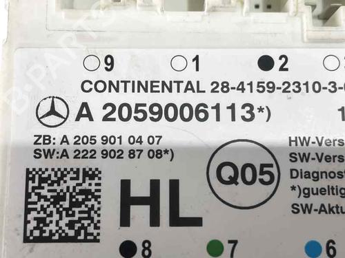 Electronic module MERCEDES-BENZ C-CLASS (W205) C 220 BlueTEC / d (205.002, 205.004) | BP25212953M83 