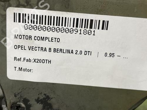 Engine OPEL VECTRA B (J96)  | BP31683791M1 
