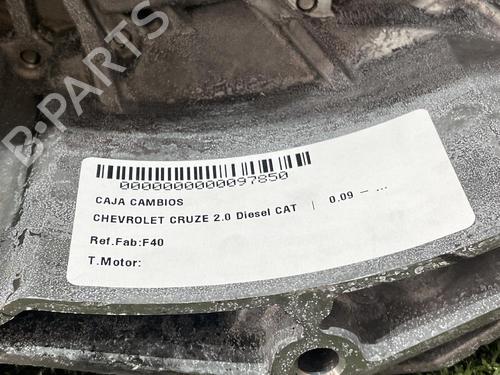 Gearbox CHEVROLET CRUZE (J300)  | BP31684663M3 
