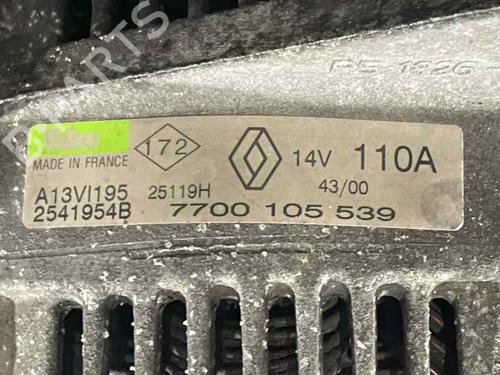Used Alternator Alternator RENAULT CLIO II (BB_, CB_) 1.5 dCi (B/CB3M) (64 hp) 31368536 31368536