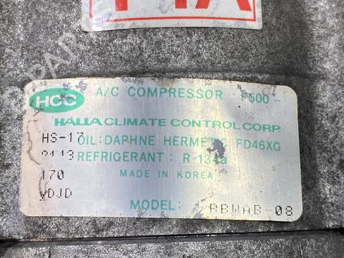 AC compressor HYUNDAI SONATA IV (EF) | BP31681878M34 - Image 2