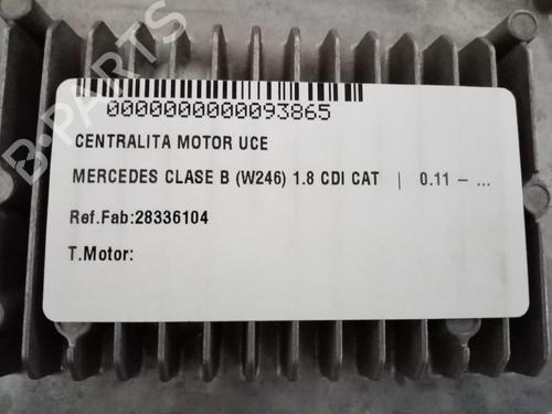 Engine control unit (ECU) MERCEDES-BENZ B-CLASS Sports Tourer (W246, W242)  | BP31683916M57 
