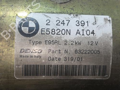 Starter BMW 3 (E46) | BP31681563M8 - Image 3