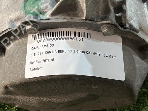 Used Gearbox Gearbox CITROËN XANTIA (X1_, X2_) 2.0 HDI 90 (90 hp) 31684233 31684233