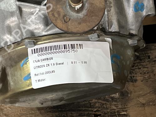 Used Gearbox Gearbox CITROËN ZX (N2) [1991-1999] 31684117 31684117