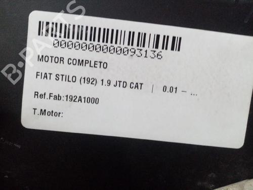 Engine FIAT STILO (192_)  | BP31683875M1 