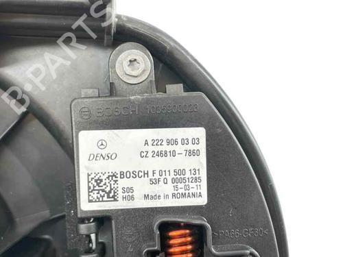 Used Heater blower motor Heater blower motor MERCEDES-BENZ A-CLASS (W176) A 220 CDI (176.003) (170 hp) 27448517 27448517