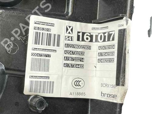 Used Rear right window mechanism Rear right window mechanism MERCEDES-BENZ GLA-CLASS (X156) GLA 200 CDI / d (156.908) (136 hp) 33810701 33810701