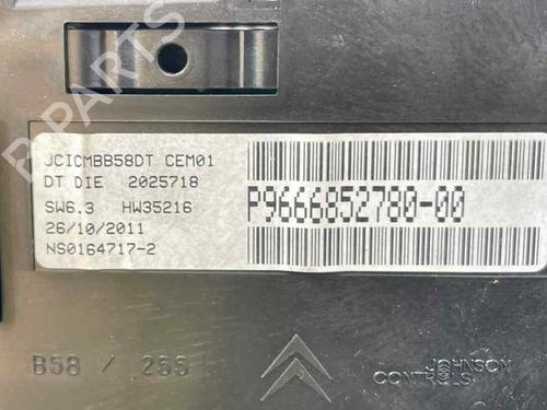 Instrument cluster CITROËN C4 Grand Picasso I (UA_) 2.0 HDi 150 | BP29420886C47 