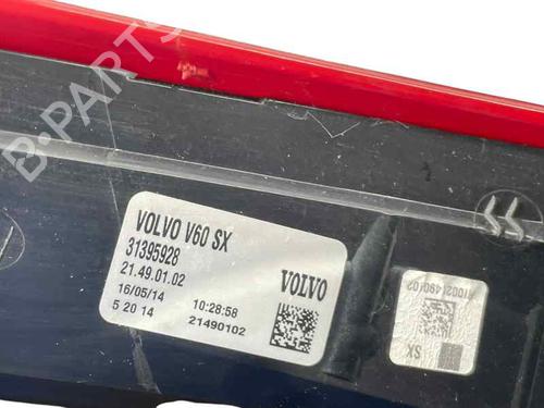 Left taillight VOLVO V60 I (155) D4 AWD | BP29177194C34 