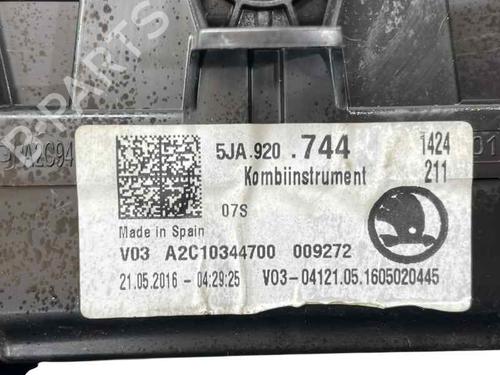 Instrument cluster SKODA RAPID Spaceback (NH1) 1.6 TDI | BP30294649C47 - Image 5
