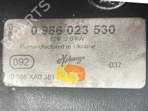 Used Starter Starter RENAULT MASTER III Van (FV) 2.3 dCi 110 FWD (FV0R, FV0W, FV1A) (110 hp) 29176893 29176893