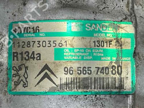 Used AC compressor AC compressor PEUGEOT 407 (6D_) 2.0 HDi 135 (6DRHRH, 6DRHRE, 6DRHRG, 6DRHRJ) (136 hp) 33282926 33282926