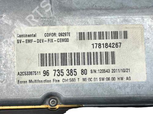 Instrument cluster CITROËN C4 Grand Picasso I (UA_) 2.0 HDi 150 | BP29420886C47 