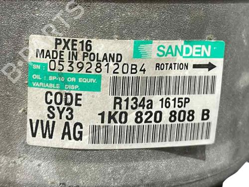 Used AC compressor AC compressor VW PASSAT B7 (362) 2.0 TDI (140 hp) 30718157 30718157
