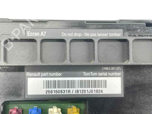 Used Display monitor Display monitor RENAULT KANGOO / GRAND KANGOO II (KW0/1_) 1.5 dCi 110 (KW0C, KW0H) (110 hp) 27449011 27449011