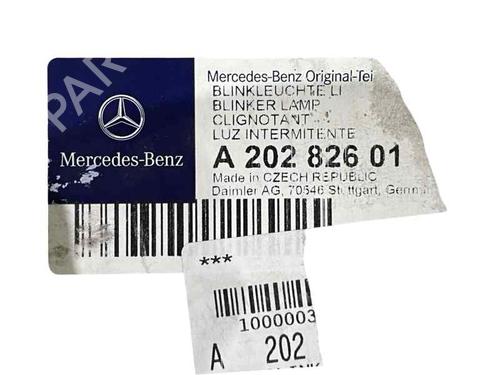Left front indicator MERCEDES-BENZ C-CLASS (W202)  | BP31870132C32 