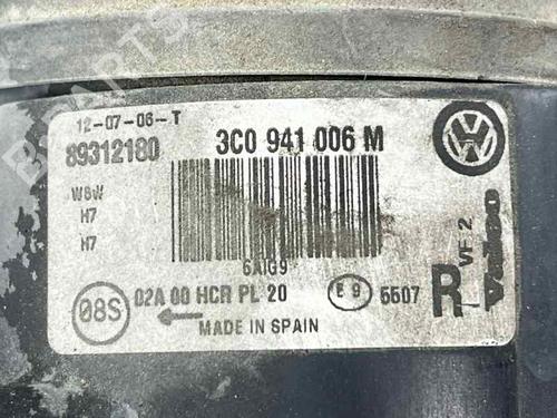 Right headlight VW PASSAT B6 (3C2) 2.0 TFSI | BP32312935C29 