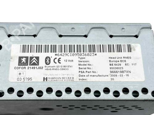 Radio PEUGEOT 308 CC (4B_) 1.6 16V | BP27448925E6 