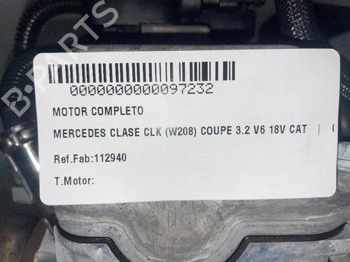 Engine MERCEDES-BENZ CLK (C208)  | BP31684525M1 
