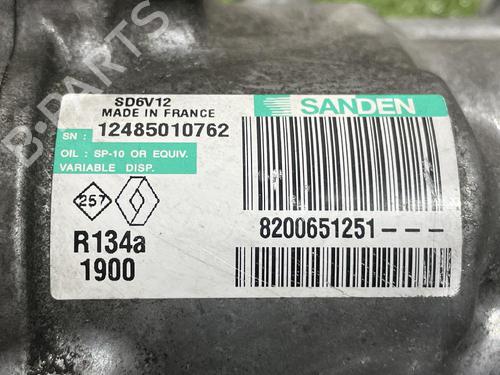 AC compressor RENAULT CLIO III (BR0/1, CR0/1)  | BP31681668M34 