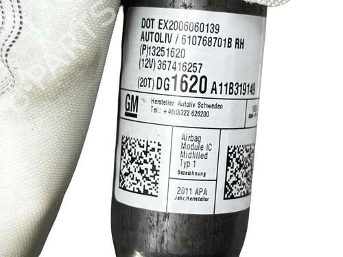 Used Right curtain airbag Right curtain airbag OPEL ASTRA J (P10) [2009-2016] 33424712 33424712