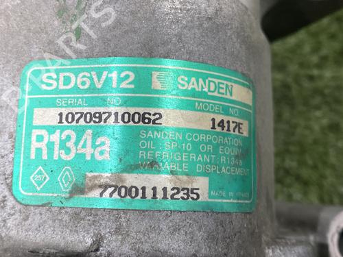 Used AC compressor AC compressor RENAULT CLIO II (BB_, CB_) [1998-2016] 31681659 31681659