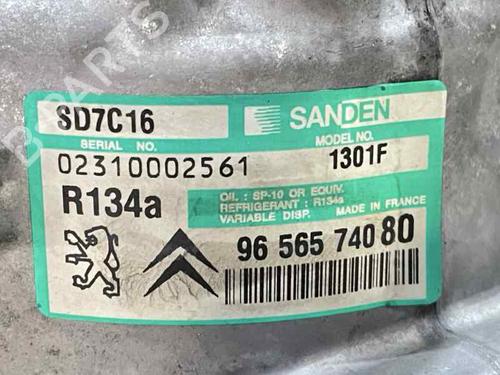 AC compressor PEUGEOT 407 (6D_) 2.0 HDi 135 (6DRHRH, 6DRHRE, 6DRHRG, 6DRHRJ) | BP31242904M34