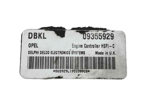 Used Engine control unit (ECU) Engine control unit (ECU) OPEL ASTRA G CLASSIC Saloon (T98) 1.6 16V (F69) (101 hp) 24224331 24224331
