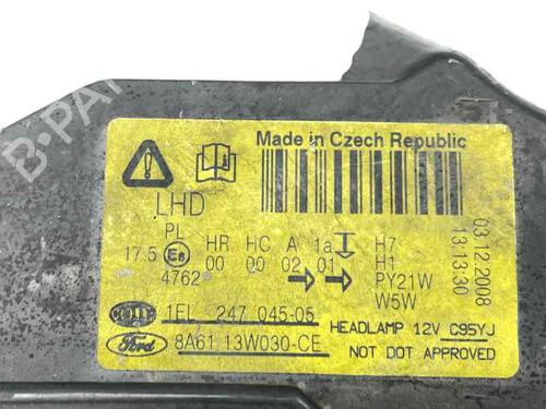 Phare gauche FORD FIESTA VI (CB1, CCN) 1.6 TDCi | BP29821478C28