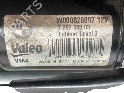 Used Front wiper motor Front wiper motor BMW 2 Coupe (F22, F87) 220 d xDrive (190 hp) 24861496 24861496