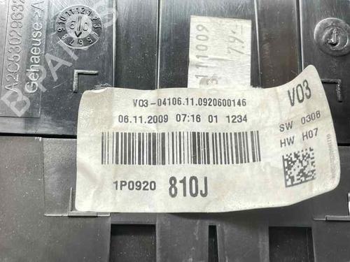 Instrument cluster SEAT LEON (1P1) 1.9 TDI | BP25435309C47 