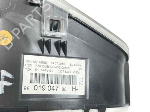 Instrument cluster PEUGEOT 208 I (CA_, CC_) 1.2 VTI 82 | BP25302877C47 