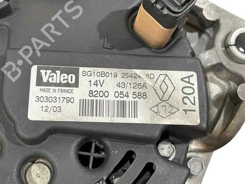 Alternateur RENAULT SCÉNIC I MPV (JA0/1_, FA0_) 1.9 dCi (JA05, JA1F) (102 hp) 27924342