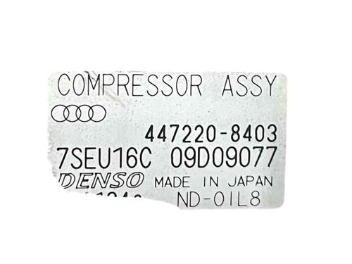 AC compressor AUDI A4 B6 (8E2) 1.9 TDI | BP31869799M34 