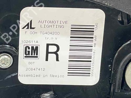 Right tailgate light OPEL AMPERA (R12) EV 150 | BP25250052C80 - Image 3